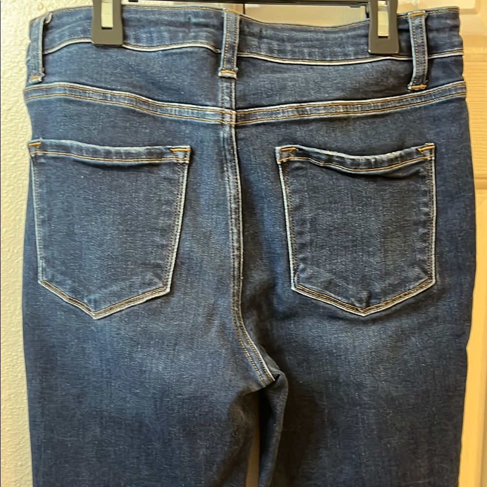 Dark Blue Skinny Jeans - Picture 3 of 4
